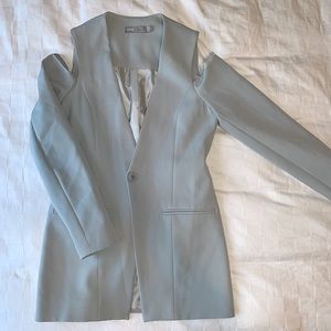 asos cold shoulder blazer LIKE NEW